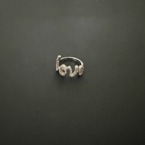 LOVE Sterling Silver Ring - Picture 2 of 2